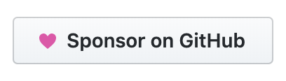 Support my blog by sponsoring me on GitHub